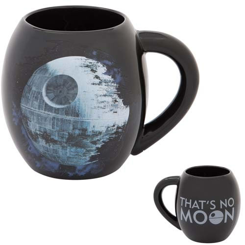 Drinkware - Star Wars - 18 oz. Death Star Ceramic Oval Mug