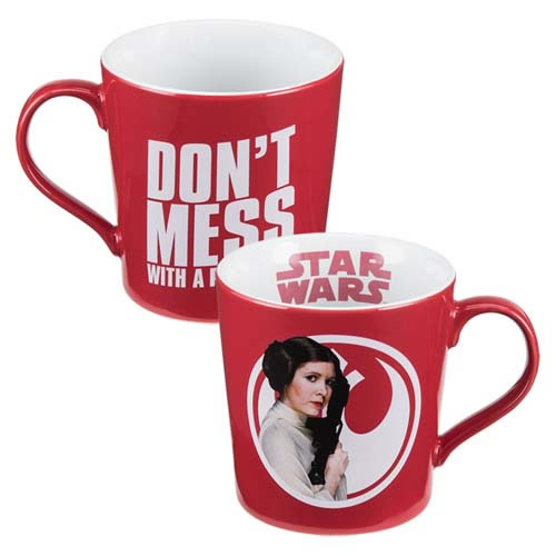 Drinkware - Star Wars - 12 oz. Princess Leia Ceramic Mug