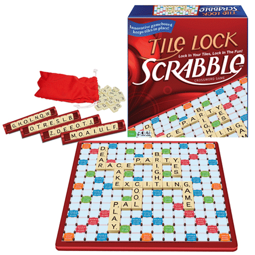 Boardgames - Scrabble Tile Lock Scrabble