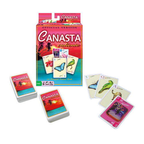 Card Games - Canasta Caliente Card Game