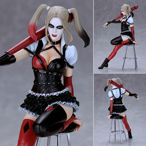 Fantasy Figure Gallery Statues - DC Comics Collection Harley Quinn PVC Statue (Luis Royo)