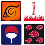 Naruto Accessories - Naruto Shippuden - Emblems Coasters 4-Pack