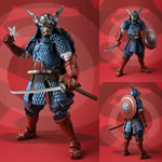 Meisho Manga Realization Figures - Marvel - Samurai Captain America