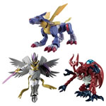 Shodo Action Figure Series - Digimon - 6pc Digimon Adventure 2 Display