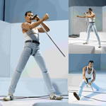 S.H.Figuarts Figures - Queen - Freddie Mercury (Live Aid Version)