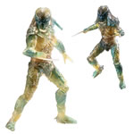 Predator Figures - 1/18 Scale Predators Active Camoflauge Tracker Exclusive