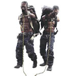 The Walking Dead Figures - 1/6 Scale Michonnes Pet Walker Twin Pack