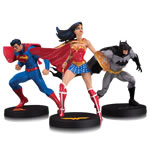 DC Comic's Designer Series Statues - Jim Lee Collector 3-Pack Statue Set