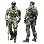 Medal Of Honor Warfighter - Play Arts Kai Preacher Figure