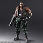 Play Arts Kai Figures - Final Fantasy VIIR - Barret Wallace V2