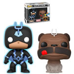 Pop! Marvel - Teleporting Lockjaw & Black Bolt 2-Pack SDCC 2018 Exclusive