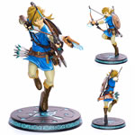 Legend Of Zelda Statues - 10" LOZ Breath Of The Wild Link Figure