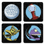 Coasters - Mystery Science Theater 3000 - Assorted 4-Pack