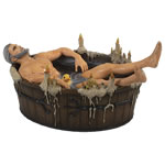 The Witcher 3 The Wild Hunt Statues - Geralt In The Bath Statuette