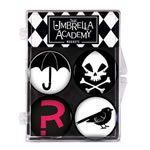 Magnets - The Umbrella Academy - Assorted Magnets 4-Pack