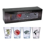 Drinkware - Game Of Thrones - House Sigil Shot Glass 4-Pack