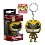 Pocket Pop! Keychains - Power Rangers Movie - Yellow Ranger