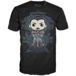 T-Shirts - POP! Tees - Game Of Thrones - Jon Snow w/ Crest