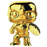 Pop! Marvel - MCU: The First Ten Years - Captain America (Gold Chrome)