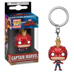 Pocket Pop! Keychains - Marvel - Captain Marvel Movie - Captain Marvel w/ Helmet