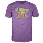 T-Shirts - Super Cute Tees - The Mandalorian - Cute Child Sleeping