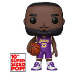 Pop! Sports - NBA - 10" Super Sized LeBron James (Purple Jersey) (Lakers)