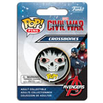 Pins & Buttons - Marvel Captain America 3 Movie Civil War - Crossbones