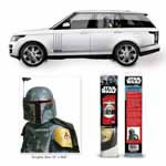 Automotive Graphics - Star Wars - Classic Boba Fett Passenger Series Window Decal