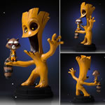 Marvel Statues - Animated Groot And Rocket Statue