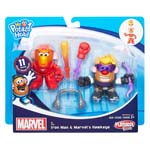 Playskool - Mr Potato Head Mash Up Figures - Marvel Deluxe 2-Pack Figure Assortment - AS01