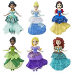 Disney Princesses Dolls - Small Doll Royal Clips Assortment - AS08