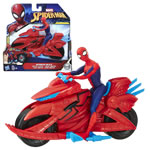 Spider-Man Vehicles - 6" Spider-Man Figure w/ Cycle - AS00