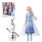 Frozen 2 Dolls - Talk And Glow Olaf And Elsa - 0000