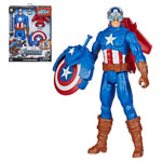 Avengers Figures - 12" Titan Hero Series - Blast Gear Captain America - 5L00