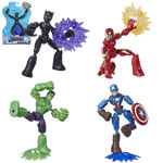 Avengers Figures - Bend And Flex Assortment - 5L00