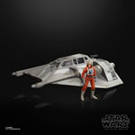 Star Wars Vehicles - Ep IV 40th Anniversary - 6" Black Series Snowspeeder w/ Dak Ralter - 5L00