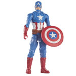 Avengers Figures - 12" Titan Hero Series - Blast Gear Captain America - AX00