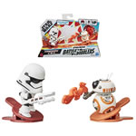 Star Wars Figures - Battle Bobblers - Stormtrooper Vs BB-8 2-Pack - 5X00