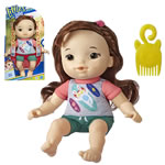 Baby Alive Dolls - Littles - Squad Baby Mila (Brunette Straight Hair) - AX00