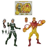 Marvel Legends 6" Figures - X-Men 20th Anniv Series - Pyro And Rogue 2-Pack - 5L00