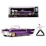 1:24 Scale Diecast - Hollywood Rides - Elvis - 1956 Cadillac Eldorado w/ Elvis Figure