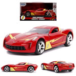 1:32 Scale Diecast - Hollywood Rides - DC - 2009 Corvette Stingray (Flash Deco)