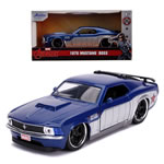 1:32 Scale Diecast - Hollywood Rides - Marvel - 1970 Ford Mustang Boss (Winter Soldier Deco)