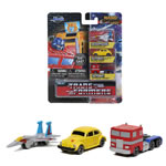 Nano Hollywood Rides Diecast - 1.65" G1 Transformers 3-Pack