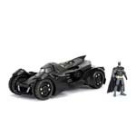 1:24 Scale Diecast - Hollywood Rides - DC - 2015 Arkham Knight Batmobile w/ Batman Figure