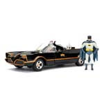 1:24 Scale Diecast - Hollywood Rides - DC - 1966 Classic TV Series Batmobile w/ Batman Figure