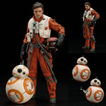 Star Wars ArtFX+ Statues - Ep VII The Force Awakens - 1/10 Scale Poe Dameron & BB-8 2-Pack