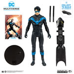 DC Multiverse Figures - 7" Scale Nightwing (Better Than Batman) (Build-A-Batmobile) 