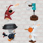 Rabbids Invasion Figures - Sound & Action Figures Series 2 Assortment