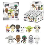 Keychains - 3D Foam Coll Keyrings - Star Wars - S02 - 24pc Blind Bag Display